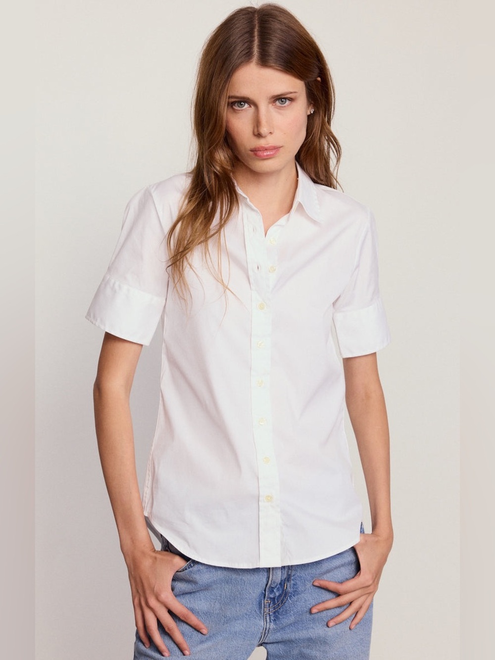 The Shirt by Rochelle Behrens short sleeve shirt NWOT